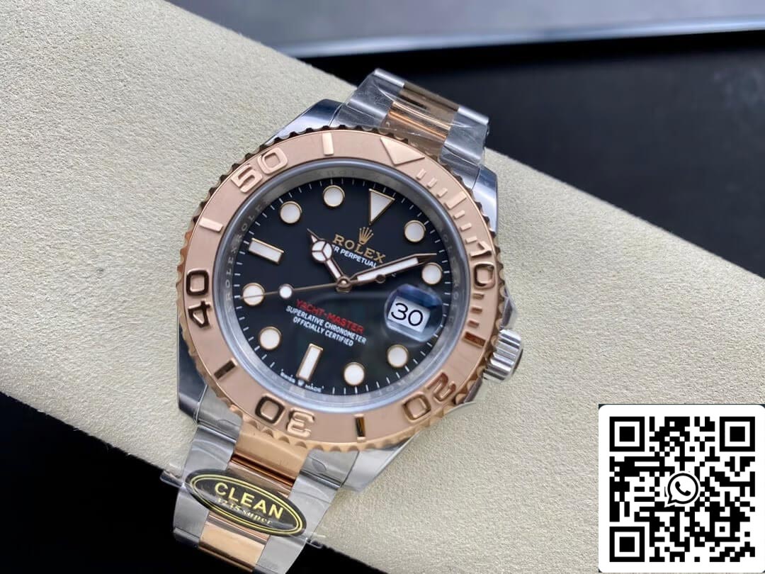 Rolex Yacht Master M126621-0002 1:1 Meilleure édition Clean Factory Cadran noir