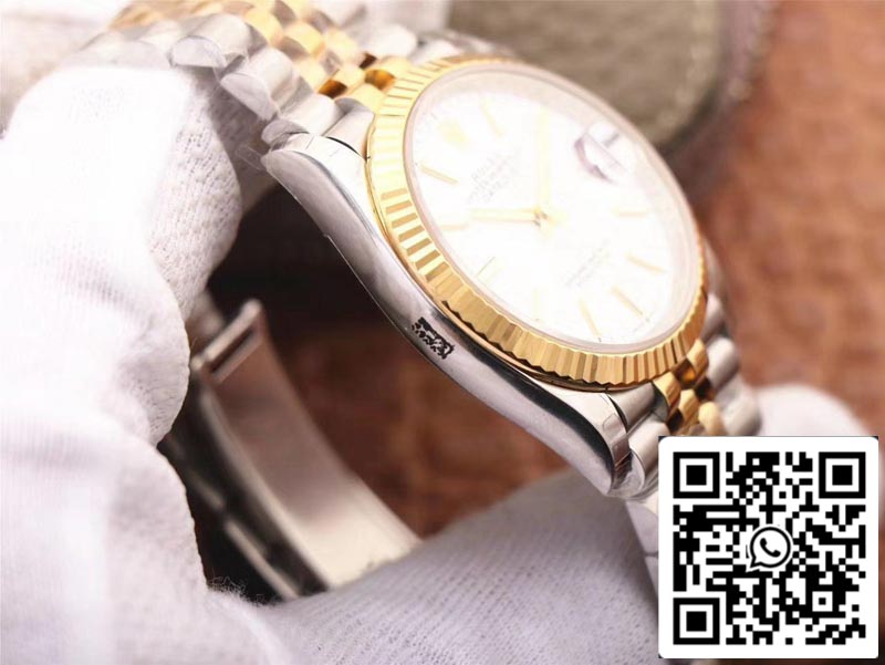 Rolex Datejust M126233-0019 1:1 Meilleure édition EW Factory Cadran blanc Suisse ETA3235