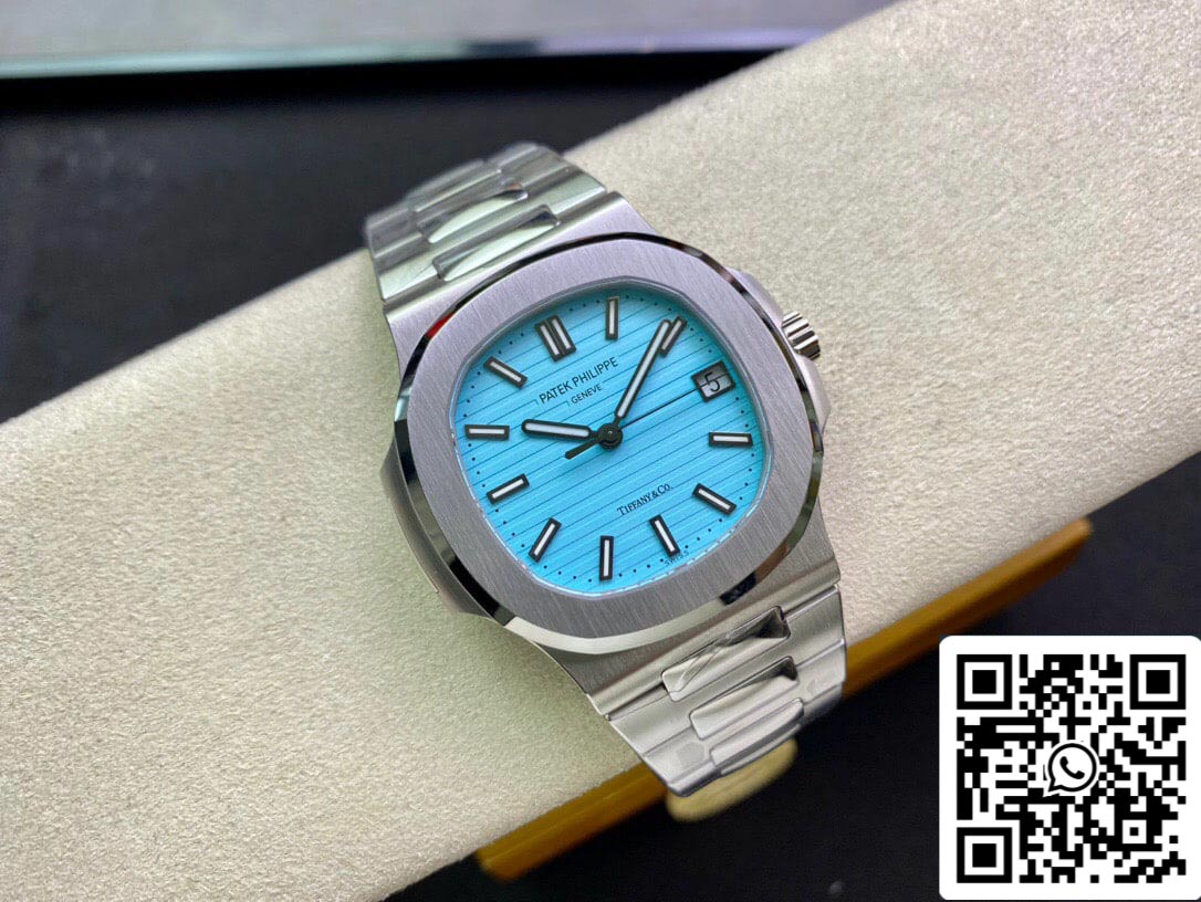 Patek Philippe Nautilus 5711/1A-018 170th Anniversary 1:1 Best Edition PPF Factory Tiffany Blue Dial