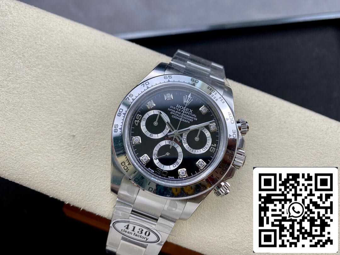 Rolex Cosmograph Daytona M116508-0004 1:1 Best Edition Clean Factory Black Dial