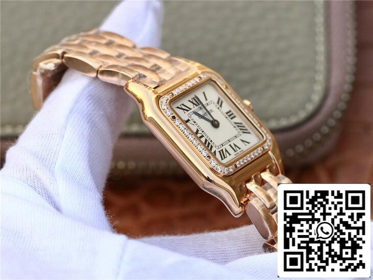 Panthère De Cartier W3PN0007 27MM 1:1 Meilleure édition BV Factory Cadran blanc