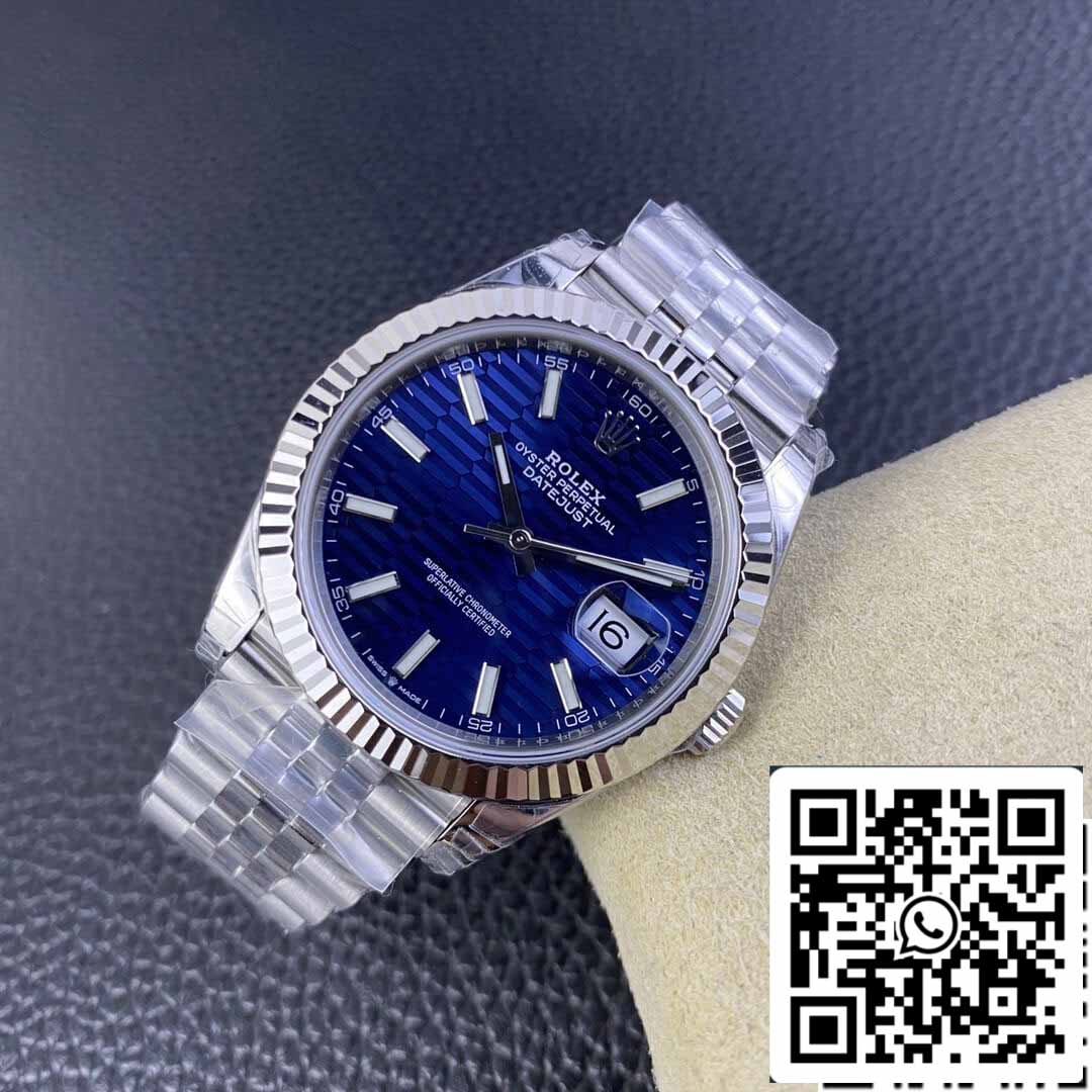 Rolex Datejust M126334-0032 41MM 1:1 Meilleure édition VS Factory Acier inoxydable