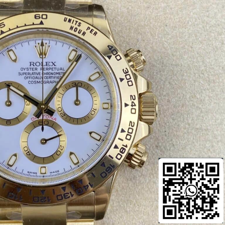 Rolex Cosmograph Daytona M116508-0001 1:1 Best Edition Clean Factory Yellow Gold