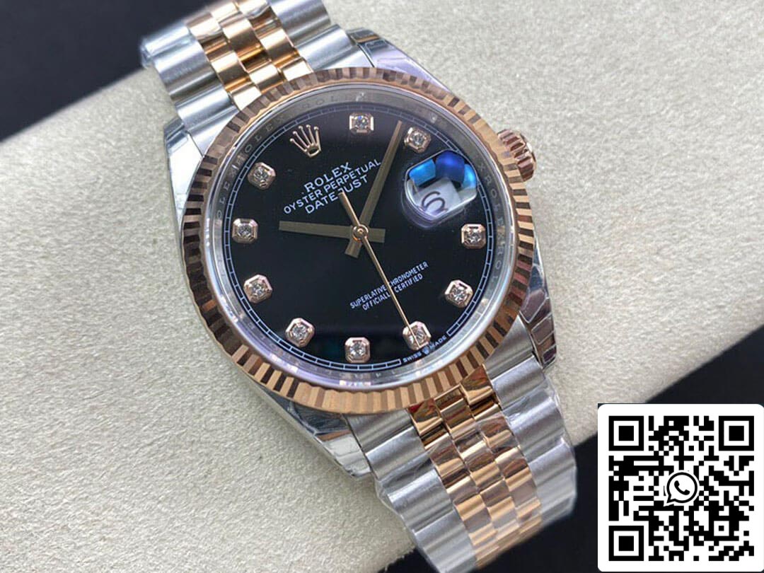 Rolex Datejust M126231-0019 1:1 Best Edition EW Factory Black Dial