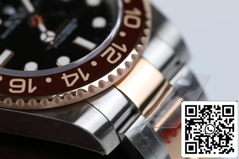 Rolex GMT Master II M126711CHNR-0002 1:1 Meilleure édition GM Factory Or rose