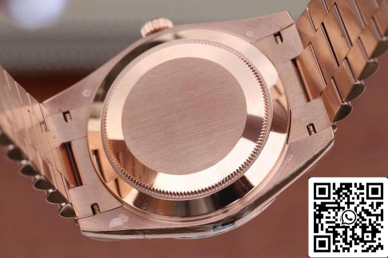 Rolex Day-Date 40 mm 228235 EW Factory 1:1 Meilleure édition suisse ETA3255 Cadran marron