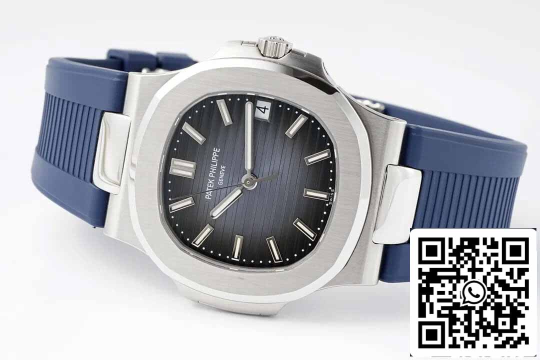 Patek Philippe Nautilus 5711 1:1 Best Edition PPF Factory Blaues Kautschukarmband
