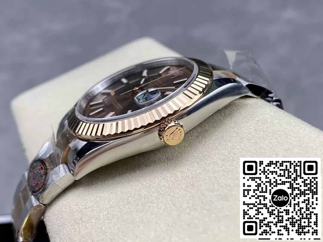 Rolex Datejust 41MM M126331-0001 1:1 Meilleure édition Cadran Chocolat Clean Factory