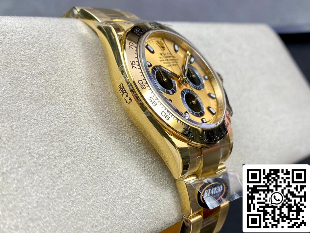 Rolex Daytona M116508-0014 1: 1 Meilleure édition BT Factory Cadran Champagne