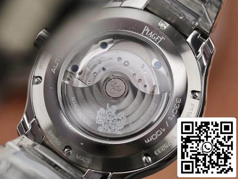 Piaget Polo’ S G0A41003 MKS Factory 1:1 Best Edition Black Textured Dial On Stainless Steel Bracelet Swiss ETA 1110