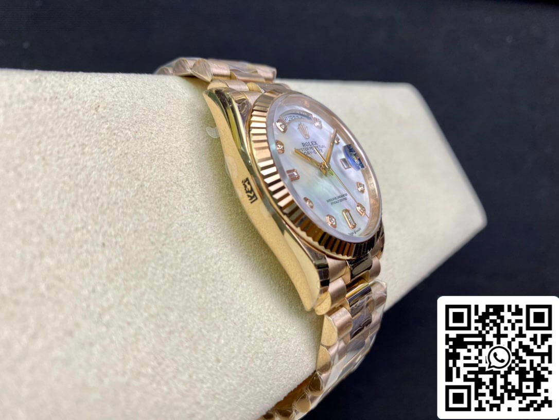 Rolex Day Date M128235-0029 1:1 Best Edition EW Factory Rose Gold