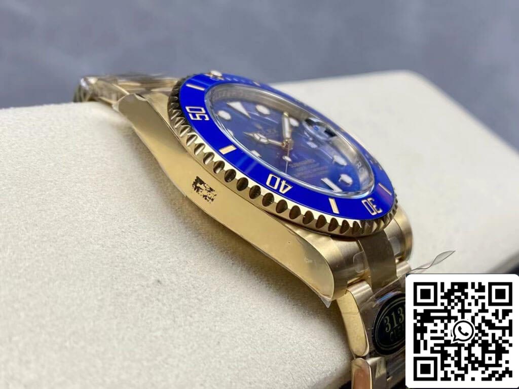 Rolex Submariner M116618LB-0003 1:1 Meilleure édition Clean Factory Cadran bleu