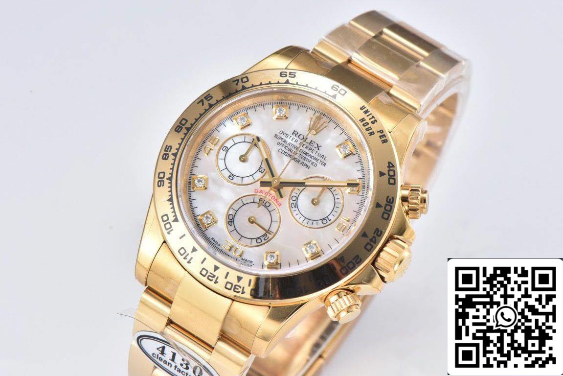 Rolex Cosmograph Daytona M116508-0007 1:1 Best Edition Clean Factory Yellow Gold