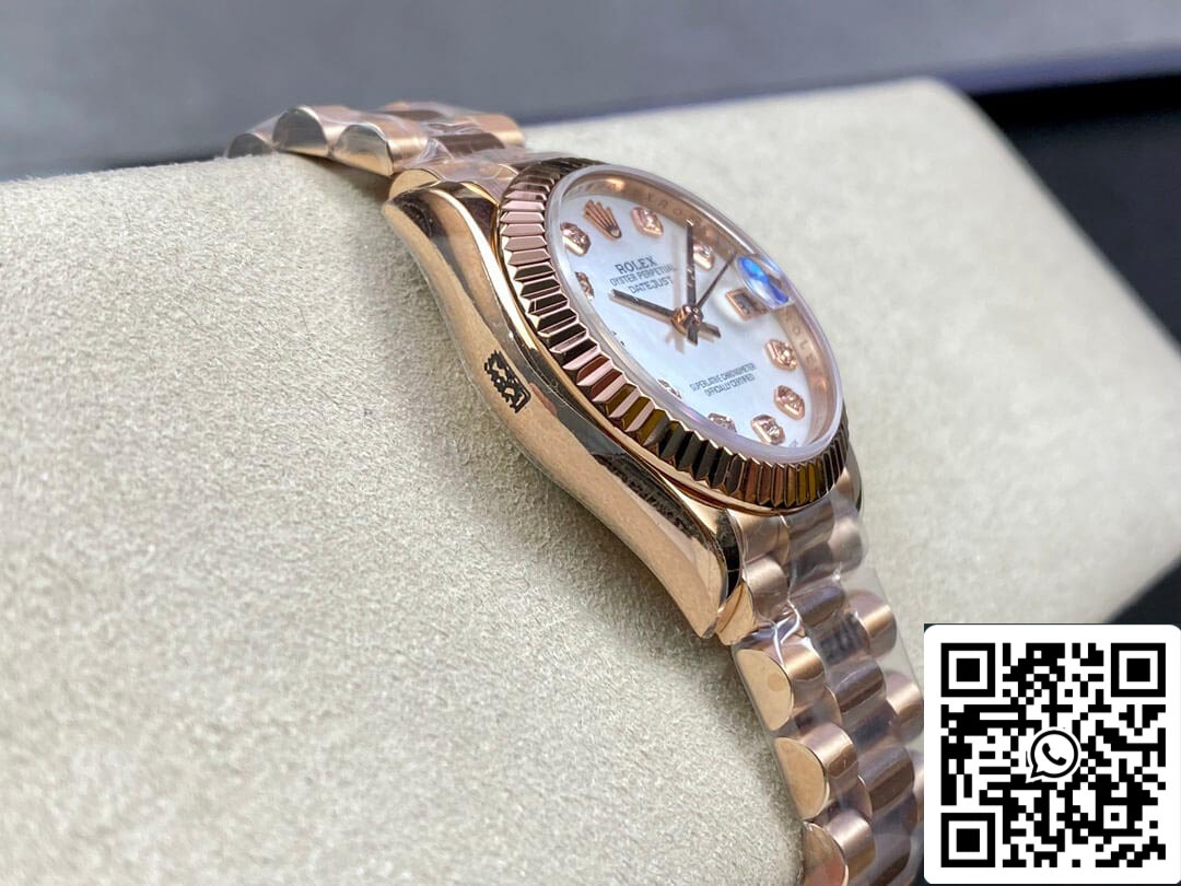 Rolex Datejust M278275-0009 31MM 1:1 Best Edition EW Factory Rose Gold