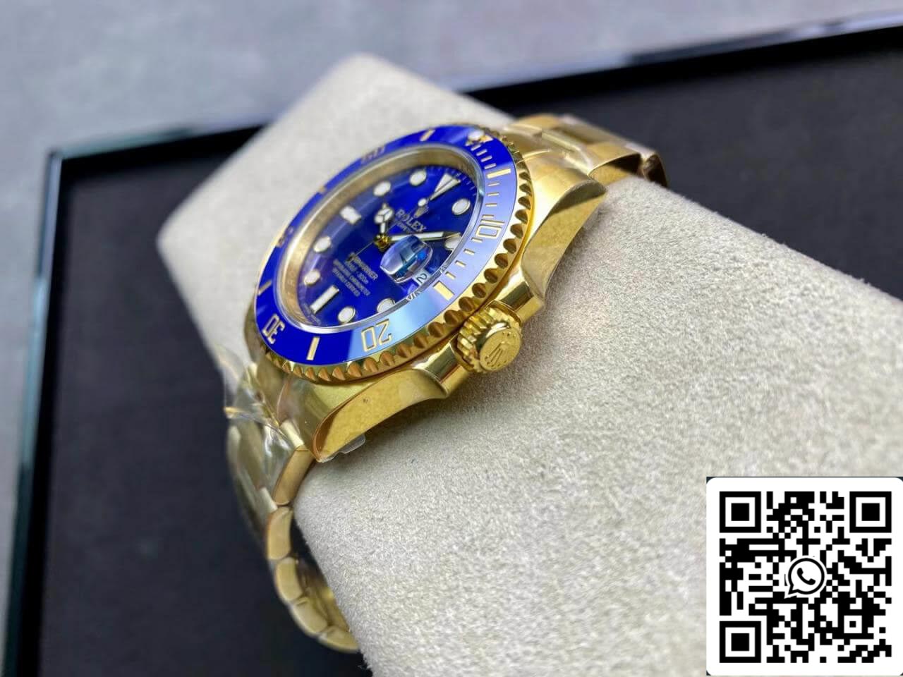 Rolex Submariner M116618LB-0003 3135 mouvement 40 mm VS cadran bleu usine