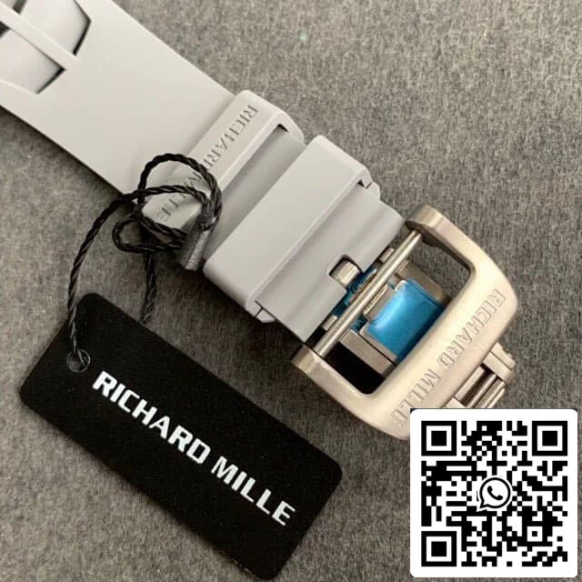 Richard Mille RM-011 1:1 Best Edition KV Factory White Ceramic Case