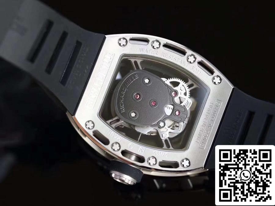 Richard Mille RM052 Z Factory 1 1 Best Edition Swiss ETA6T51 Black