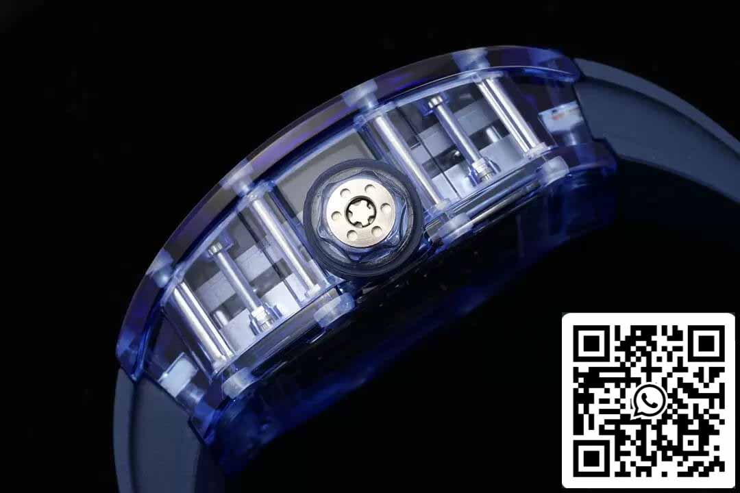 Richard Mille RM053-02 Tourbillon 1:1 Best Edition RM Factory Blue Skeleton Dial