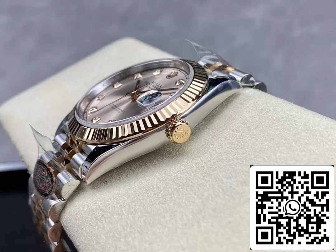 Rolex Datejust 41MM M126331-0008 1:1 Meilleure édition Clean Factory Or rose