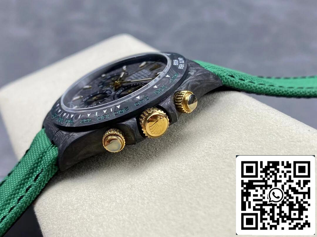 Rolex Daytona Cosmograph 1:1 Meilleure édition Noob Factory Diw Version personnalisée Bracelet vert foncé