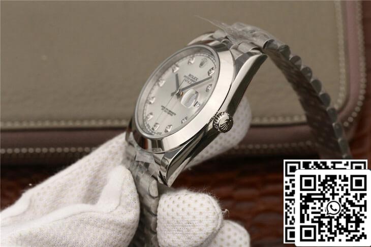 Rolex Datejust M126300 1:1 Meilleure édition EW Factory Cadran serti de diamants