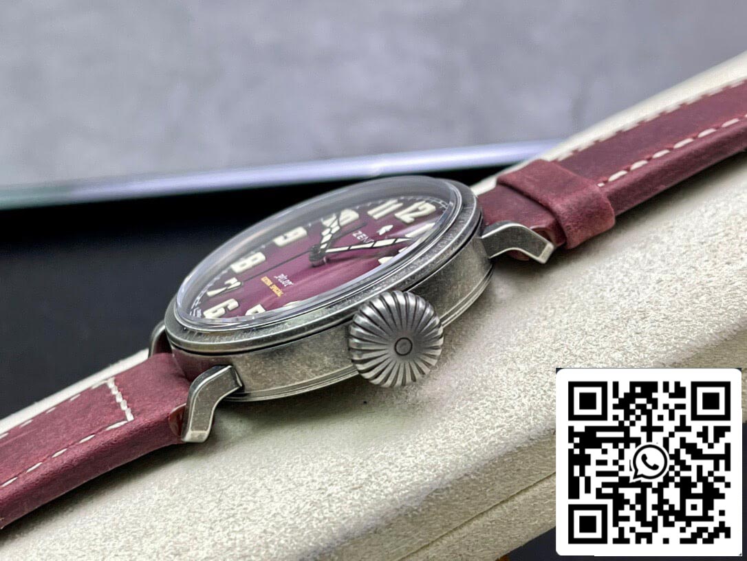 Zenith Pilot 11.2430.679.21.C801 XF Factory 1:1 Best Edition Swiss ETA9015 Pink dial