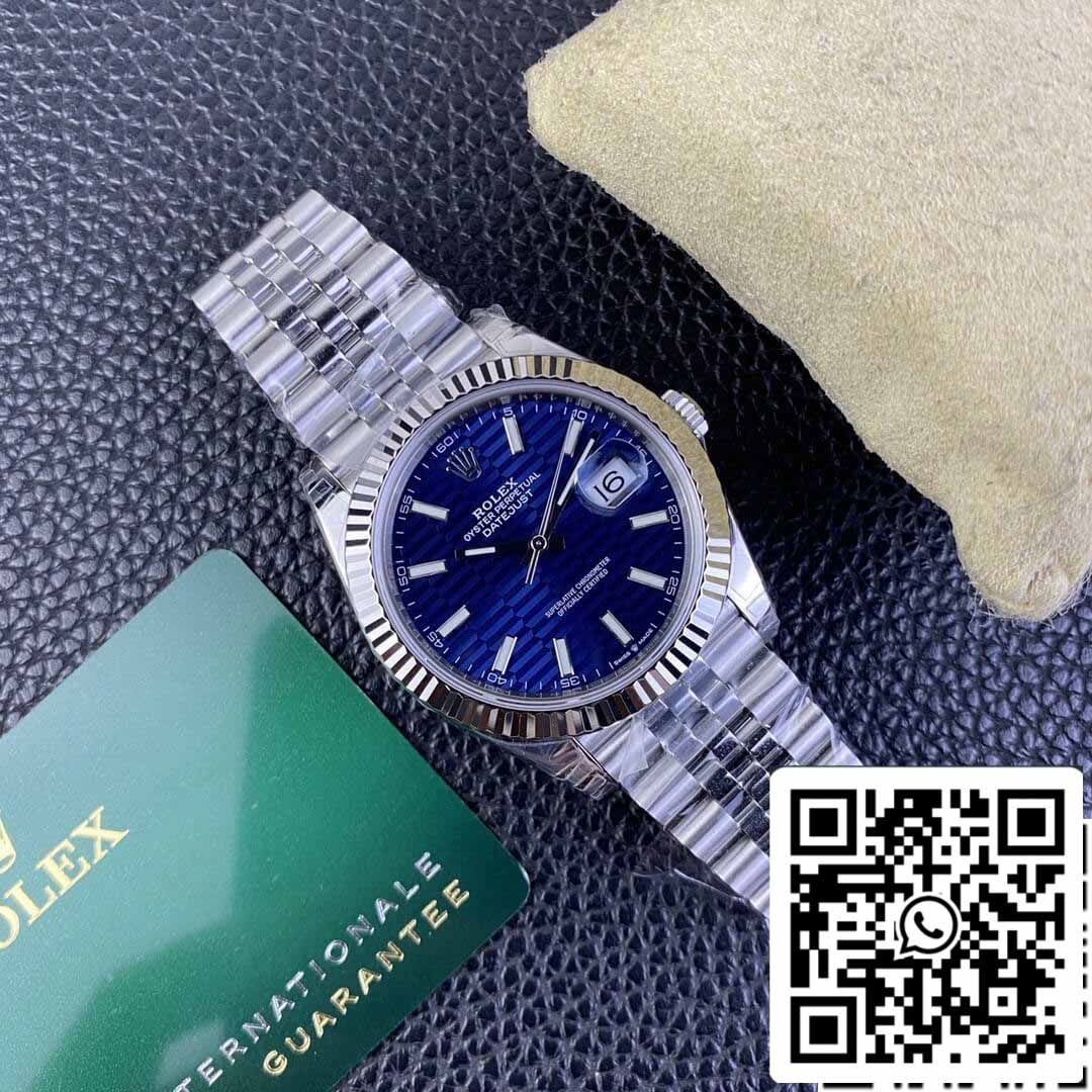 Rolex Datejust M126334-0032 41MM 1:1 Meilleure édition VS Factory Acier inoxydable