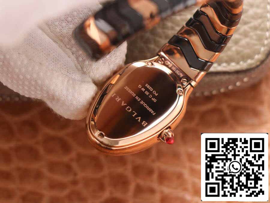 Bvlgari Serpenti 1:1 Best Edition BV Factory Rose Gold Case