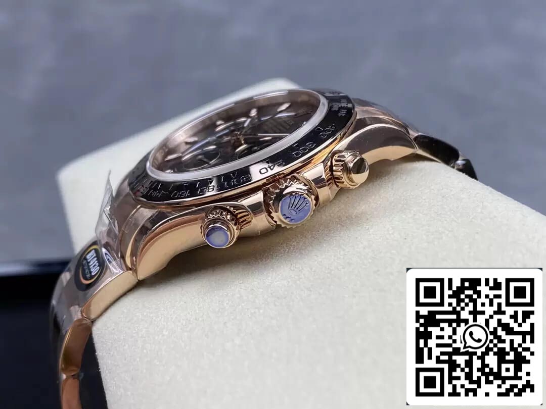 Rolex Daytona M116505-0013 1: 1 Meilleure édition BT Factory Cadran Chocolat