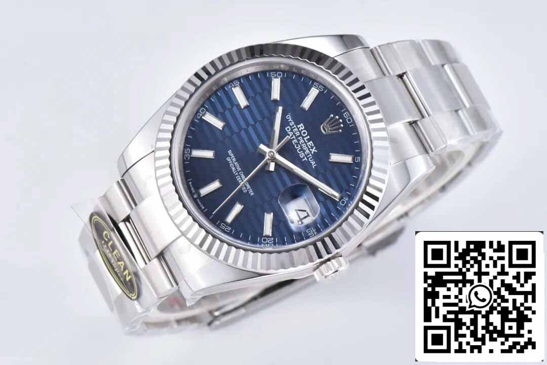 Rolex Datejust 41MM M126334-0031 1:1 Best Edition Clean Factory Blue Dial