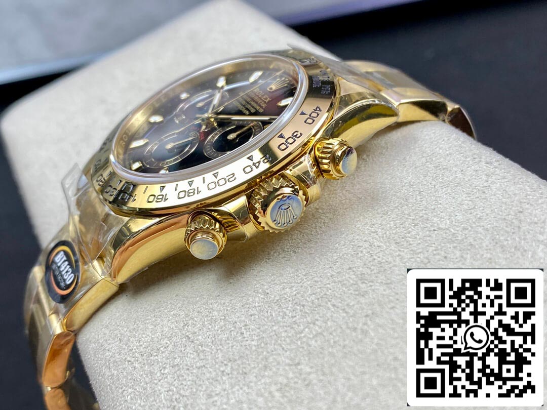 Rolex Daytona M116508-0004 1:1 Meilleure édition BT Factory Or jaune