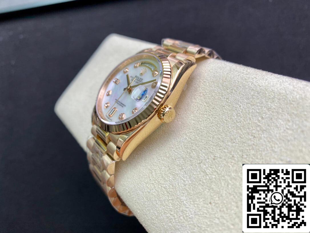 Rolex Day Date M128235-0029 1:1 Best Edition EW Factory Rose Gold