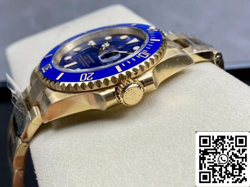 Rolex Submariner M116618LB-0003 1:1 Meilleure édition Clean Factory Cadran bleu