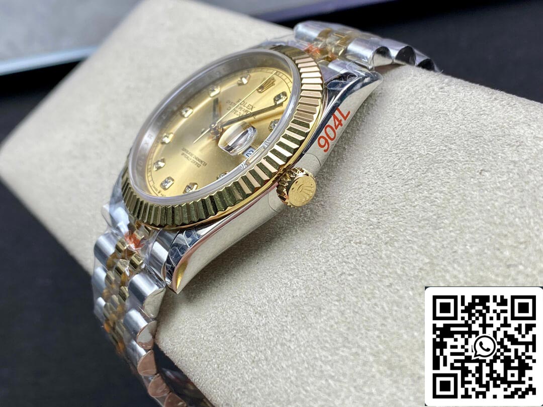 Rolex Datejust M126333-0012 1:1 Meilleure édition GM Factory Or jaune