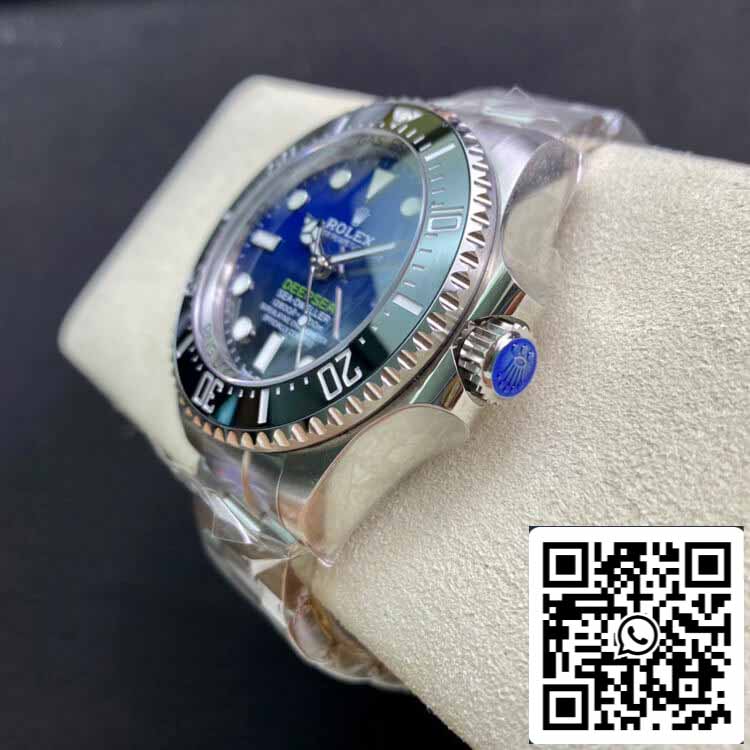 Rolex Deepsea Sea-Dweller 116660 « D-BLUE » AR Factory 1:1 Meilleure édition suisse ETA3135 Cadran bleu/noir