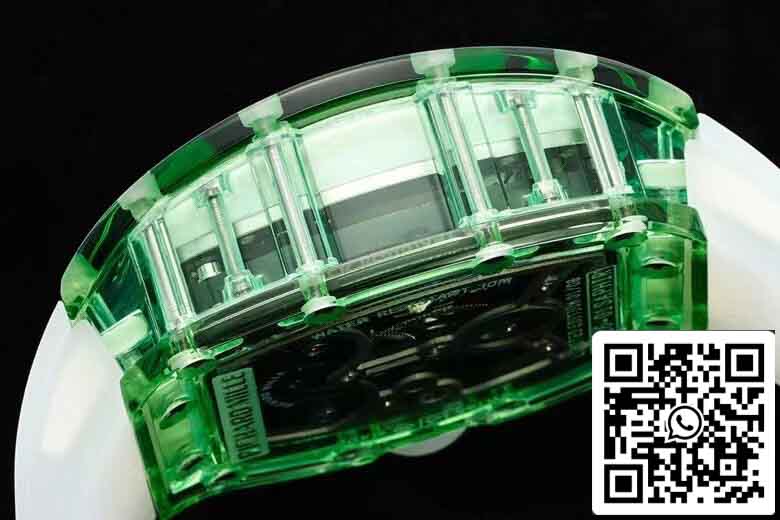 Richard Mille RM26-01 Tourbillon Meilleure édition 1:1 RM Factory Green Transparent Case