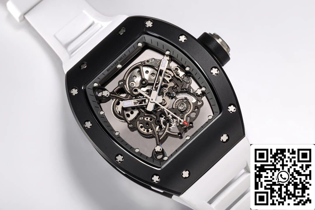 Richard Mille RM-055 1:1 Best Edition BBR Factory schwarzes Keramikgehäuse