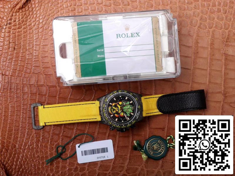 Rolex Daytona Cosmos Color Skull 1:1 Meilleure édition WWF Factory Swiss ETA7750