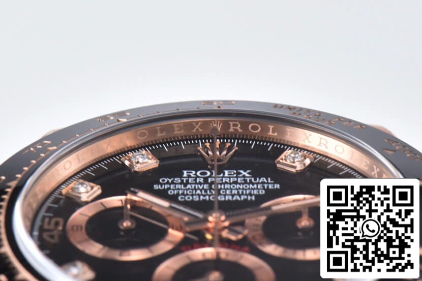 Rolex Cosmograph Daytona M116515ln-0057 1:1 Best Edition Clean Factory Schwarzes Zifferblatt