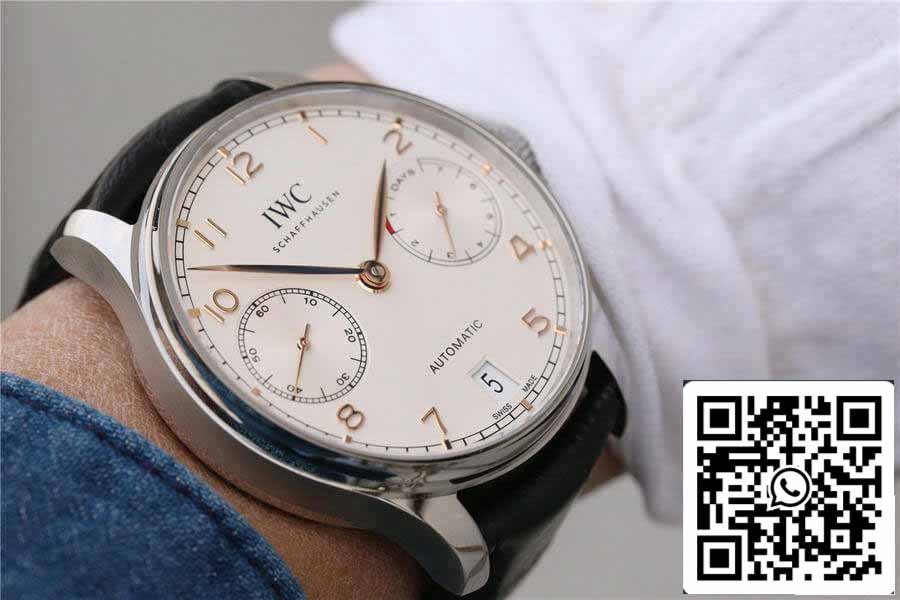 IWC Portugieser IW500704 1:1 Best Edition ZF Factory V5 White Dial