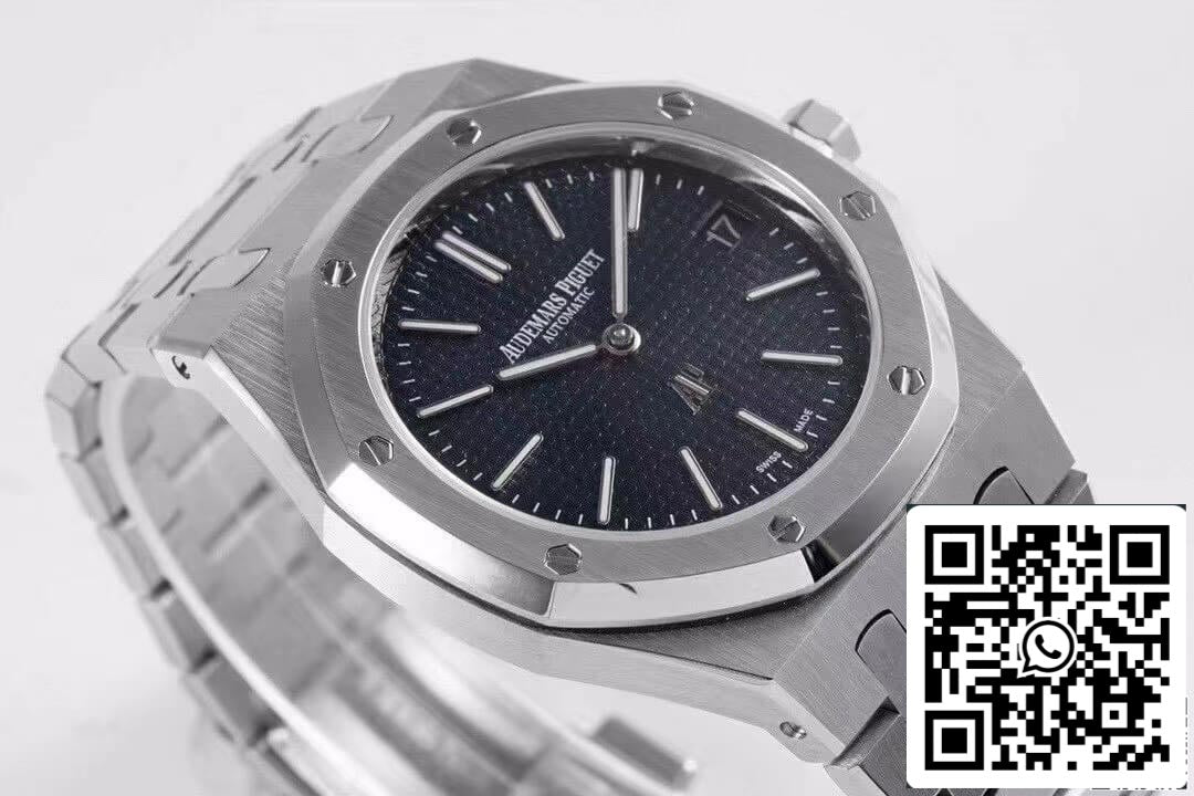 Audemars Piguet Royal Oak 15202ST.OO.1240ST.01 1:1 Best Edition KZ Factory Blue Dial EU Watch Store