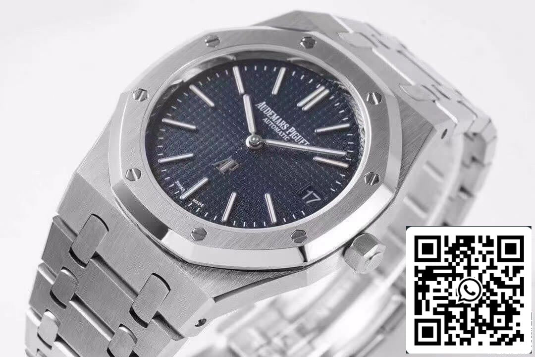 Audemars Piguet Royal Oak 15202ST.OO.1240ST.01 1:1 Best Edition KZ Factory Blue Dial EU Watch Store