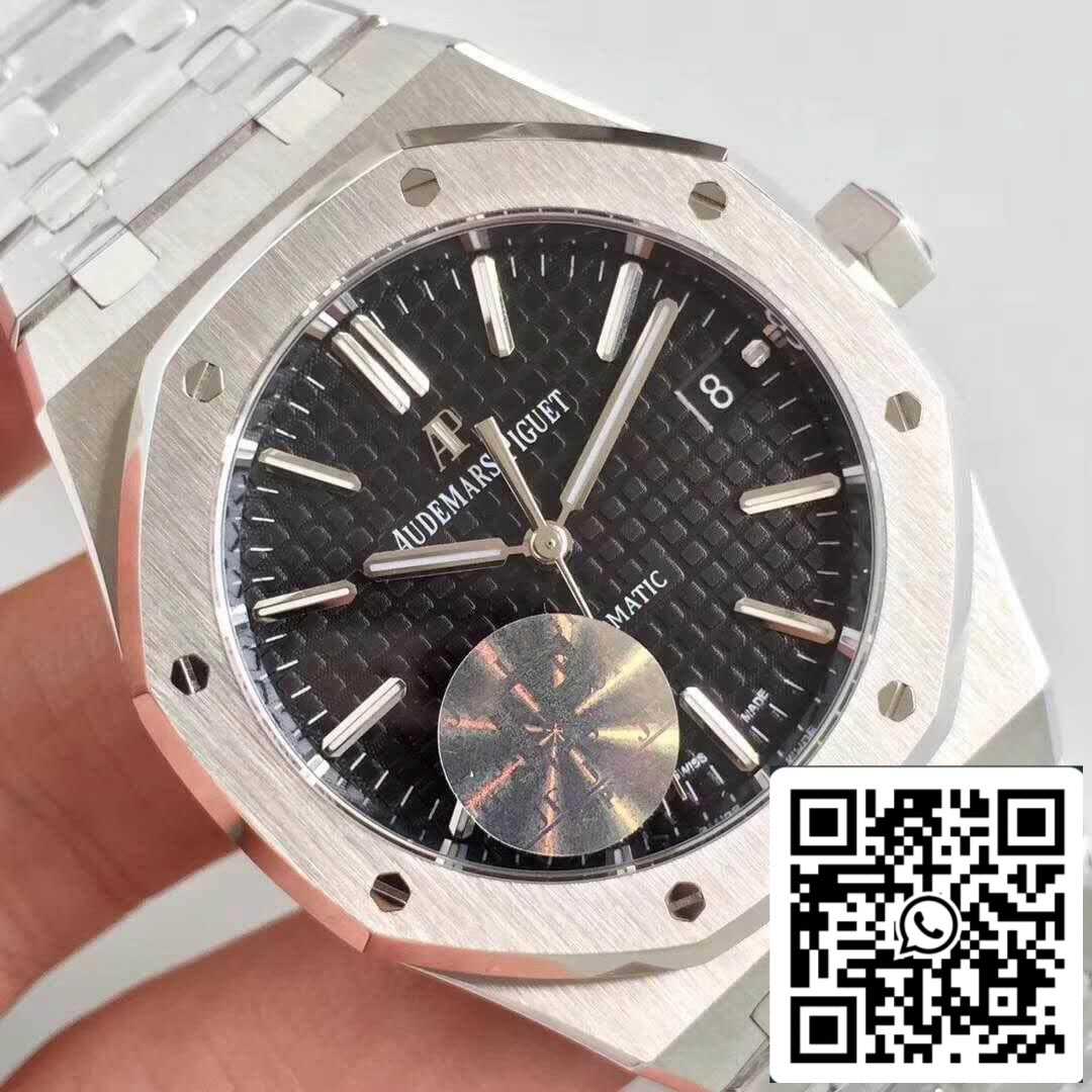 Audemars Piguet Royal Oak 15400ST.OO.1220ST.01 JF Factory 1:1 Best Edition Swiss ETA3120 Black Dial EU Watch Store