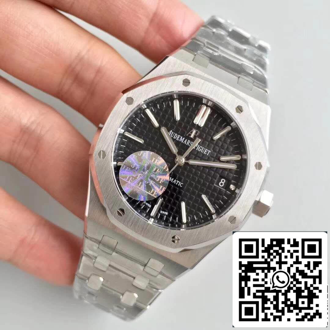 Audemars Piguet Royal Oak 15400ST.OO.1220ST.01 JF Factory 1:1 Best Edition Swiss ETA3120 Black Dial EU Watch Store