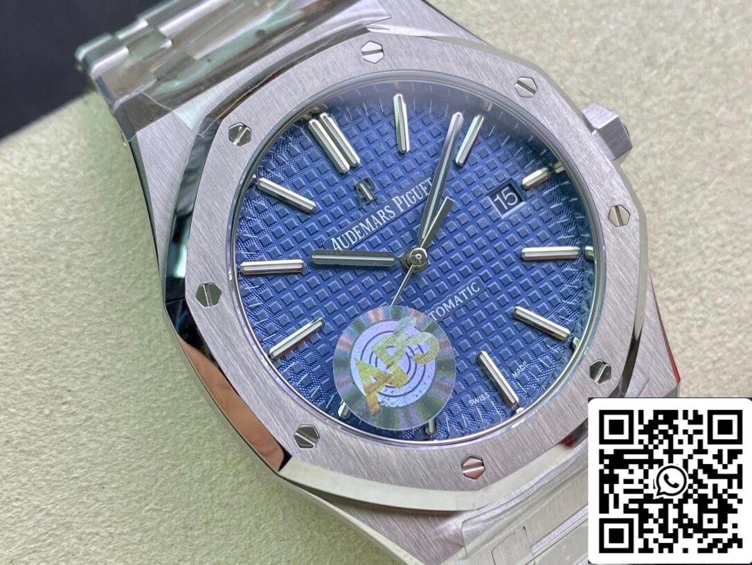 Audemars Piguet Royal Oak 15400ST.OO.1220ST.03 1:1 Best Edition APS Factory Blue Dial EU Watch Store