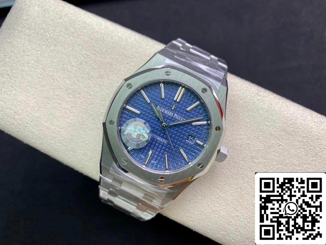 Audemars Piguet Royal Oak 15400ST.OO.1220ST.03 1:1 Best Edition APS Factory Blue Dial EU Watch Store