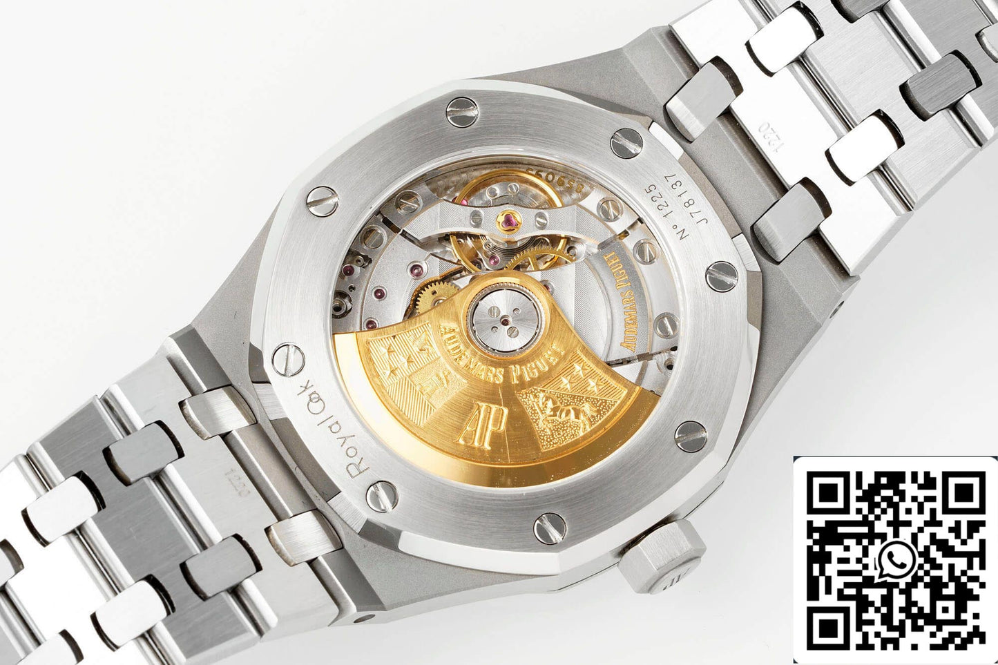 Audemars Piguet Royal Oak 15450ST.OO.1256ST.02 1:1 Best Edition APS Factory Gray Ruthenium Dial EU Watch Store