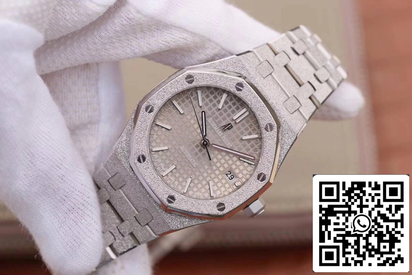 Audemars Piguet Royal Oak 15454BC.GG.1259BC.01 1:1 Best Edition JH Factory Rhodium Dial EU Watch Store