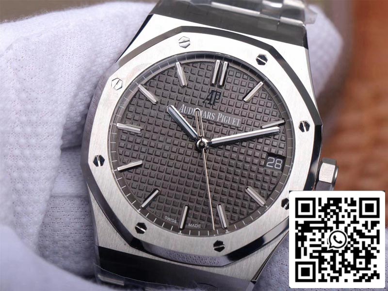 Audemars Piguet Royal Oak 15500ST.OO.1220ST.02 1:1 Best Edition ZF Factory Gray Dial Swiss ETA4302 EU Watch Store