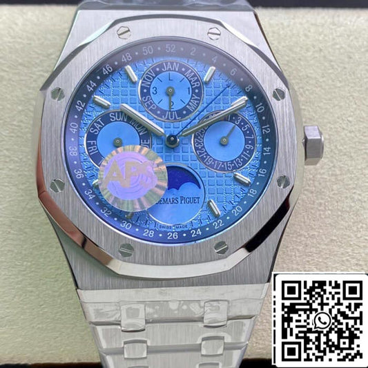 Audemars Piguet Royal Oak 26574PT.OO.1220PT.01 1:1 Best Edition APS Factory Blue Dial EU Watch Store